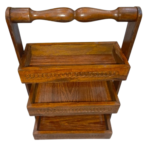 Handmade Wooden Spoon Rack for Kitchen